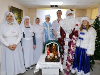 Великий православный праздник Рождество Христово встретили пациенты Ханты-Мансийской клинической психоневрологической больницы.